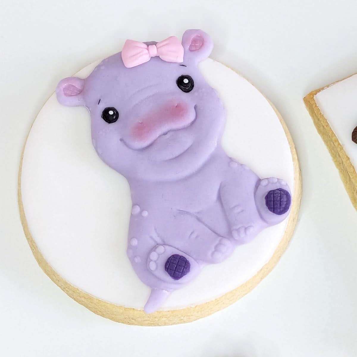 Katy Sue, Odlew silikonowy Sweet Safari, Hipopotam kuchenny Naty Shop