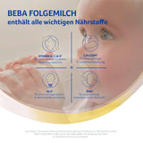 BEBA 2 - Mleko następne po 6 miesiącu, z kompleksem 5 HMO, zawartością białka odpowiednią do wieku, bez laktozy, bez oleju palmowego, bez oleju rybnego, żywność dla niemowląt, mleko w proszku dla dzieci, opak. 3 szt. (3 x 800g)