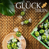 Lindt LINDOR Czekolada z pistacjami | 1 kg zamykana torebka | ok. 80 kulek z mlecznej czekolady z rozpływającym się w ustach kremem pistacjowym | Opakowanie zbiorcze, prezent pralinowy