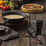 Mikropłatkowy młynek do przypraw czarny do gałki muszkatołowej, cynamonu, fasoli tonka, pieprzu długiego i innych suchych przypraw Mielenie i młynki Naty Shop