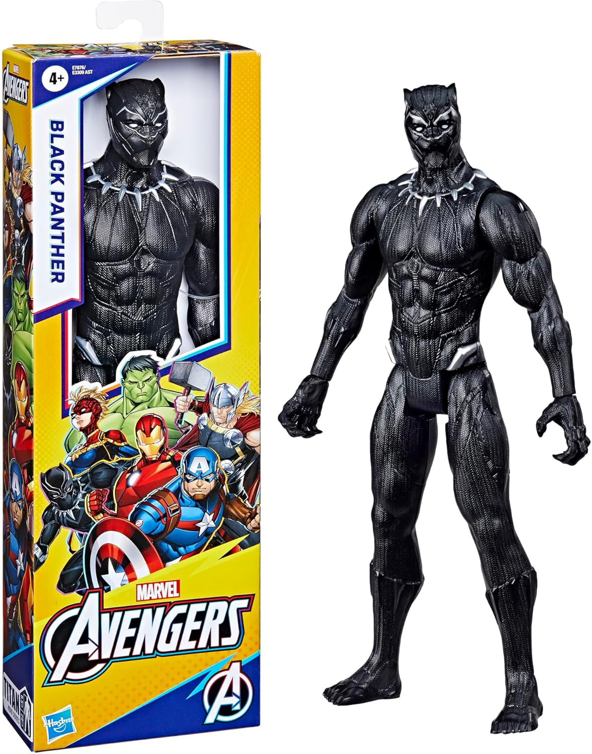 Marvel Avengers Titan Hero Series Czarna Pantera, 30 cm wysokości Figurka Figurki Naty Shop