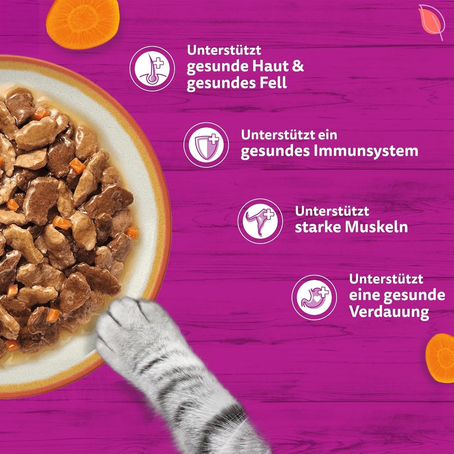 Whiskas Karma mokra dla dorosłych 1+ Tasty Mix Country Collection w sosie, 84 saszetki, 84 x 85 g (1 opakowanie zbiorcze) - Wysokiej jakości mokra karma dla dorosłych kotów