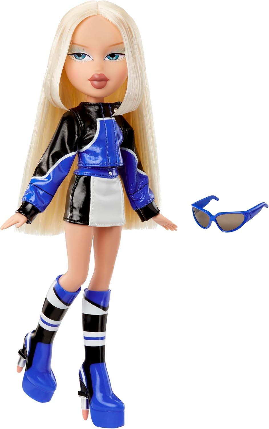 Bratz Scorchin' Cloe — zawiera 1 modną lalkę ze strojem i akcesoriami, lalki inspirowane sportami motorowymi, uroczą zabawkę dla dziewczynek