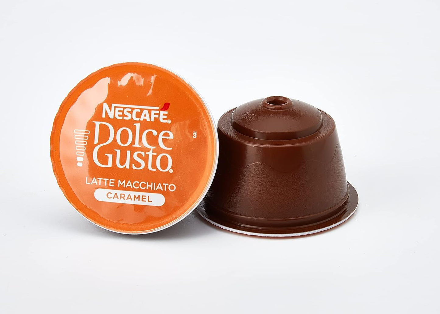 Flat White, 48 Kaffeekapseln, Arabica i Robusta Bohnen & Latte Macchiato Caramel, 48 Kaffeekapseln