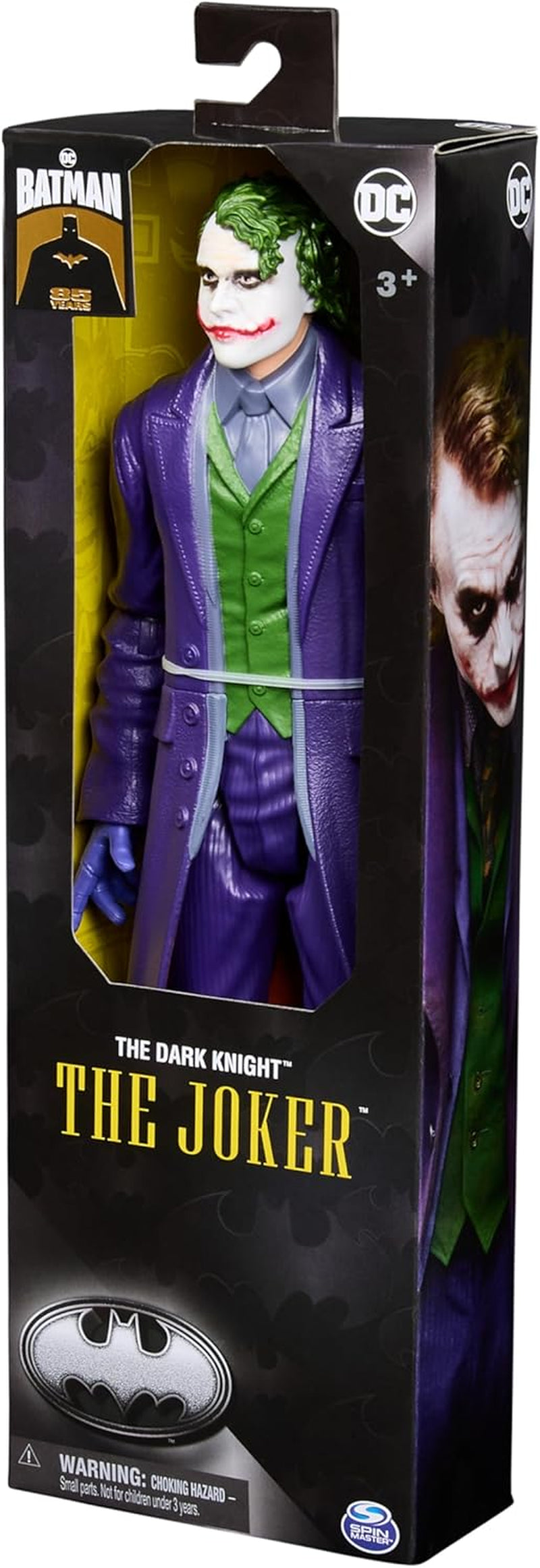 DC Comics Mroczny Rycerz - Figurka Jokera Znana z legendarnej trylogii Mroczny Rycerz w 30cm. Od 3 lat Figurki Naty Shop
