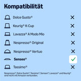 by Amazon Entkoffeinierte 100% Arabica-Kaffeepads, geeignet für Senseo-Maschinen, medium Röstung, 36 Stück (1 Packung mit 36 ​​​​Stück) – Rainforest Alliance-zertifiziert