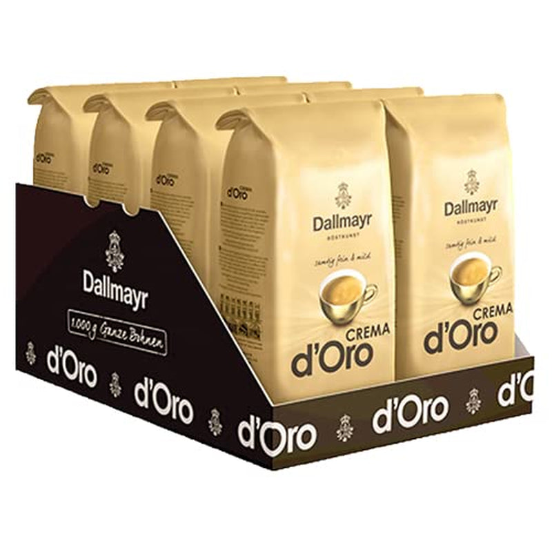 Crema d'Oro, kawa ziarnista, 8000g (8x1kg)