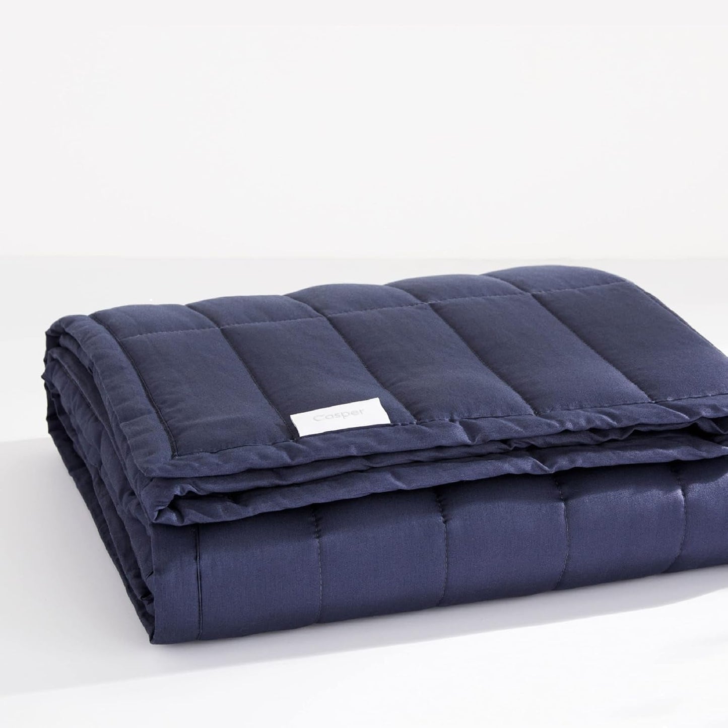 Koc obciążeniowy Casper, 9kg, szare kołdry i kołdry Naty Shop Visul Indigo/Mandala 10Lbs Opakowania detaliczne