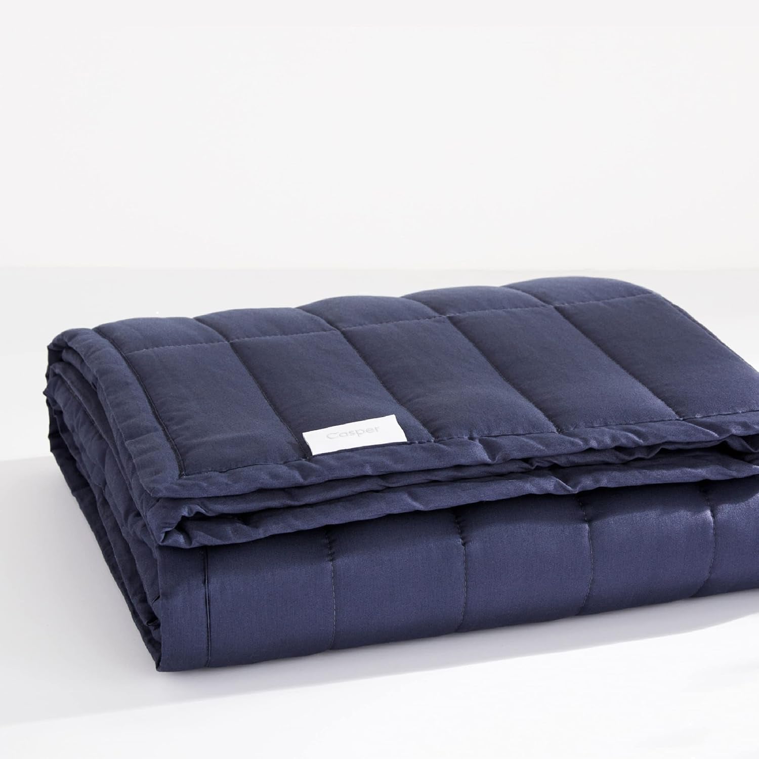 Koc obciążeniowy Casper, 9kg, szare kołdry i kołdry Naty Shop Visul Indigo/Mandala 10Lbs Opakowania detaliczne