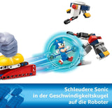 LEGO Sonic the Hedgehog Sonics Pojedynek przy ognisku Zabawka dla dzieci i fanów gier wideo Zestaw do budowania dla chłopców i dziewcząt Zestaw przygodowy dla 7-latków Kolekcjonerski 77001 Zestawy do budowania Beuche den LEGO-Store