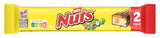 NESTLÉ Chocolate Bars 2 Pack, klasyczne batoniki z całymi orzechami laskowymi i karmelem w mlecznej czekoladzie, opakowanie 24 szt. (24 x 2 x 30 g)