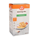 RUF Rührkuchen Backmischung, Nur Wasser & Öl Zugeben, Rezeptur Für Blechkuchen, Kastenkuchen, Muffins, Gugelhupf Und Tortenböden, 1X1000G Mieszanka do pieczenia i gotowania Naty Shop Rührteig 1 Kg (opakowanie 1Er)