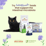 Almo Nature Functional - Intestinal Help - Mokra karma dla dorosłych i dojrzałych kotów z wrażliwymi jelitami - z drobiem - wspiera mikrobiom - 70 g (opakowanie 30 szt.)