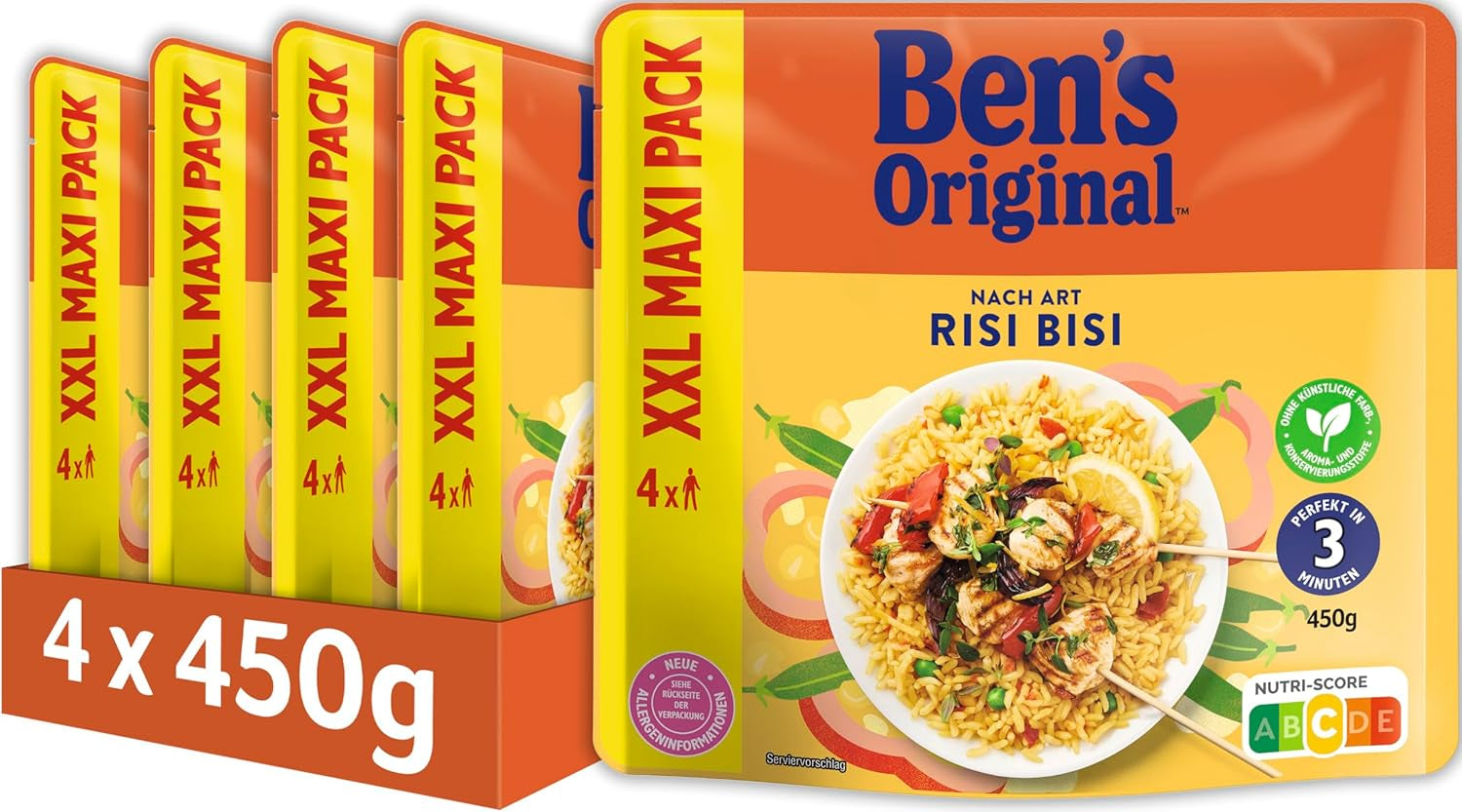 BEN'S ORIGINAL™ Meksykański ryż ekspresowy 6 x 220g