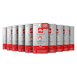 illy, Kompatybilna Aluminium-Kaffeekapseln CLASSICO, 100% Arabica z nutami kwiatów pomarańczy i jaśminu, słodki smak i słodki posmak, 10 opakowań po 10 kapsułek (w sumie 100)