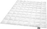 Traumnacht Basic Lekka kołdra puchowa z nowym białym puchem (60%) i pierzem (40%), DIN EN 12934, 135 X 200 cm, Down Pass i certyfikat Oeko-Tex, wyprodukowana zgodnie z niemiecką normą jakości. Kołdry i kołdry Naty Shop 90 procent puchu / 10 procent pierza Lekki koc letni 155 X 220