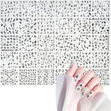 3D Nagelsticker Aurora 30 Blatt Gold Nail Art Naklejka Selbstklebend Nagelaufkleber Holografisches Stern Herz Dekoration Nageldesign Zubehör