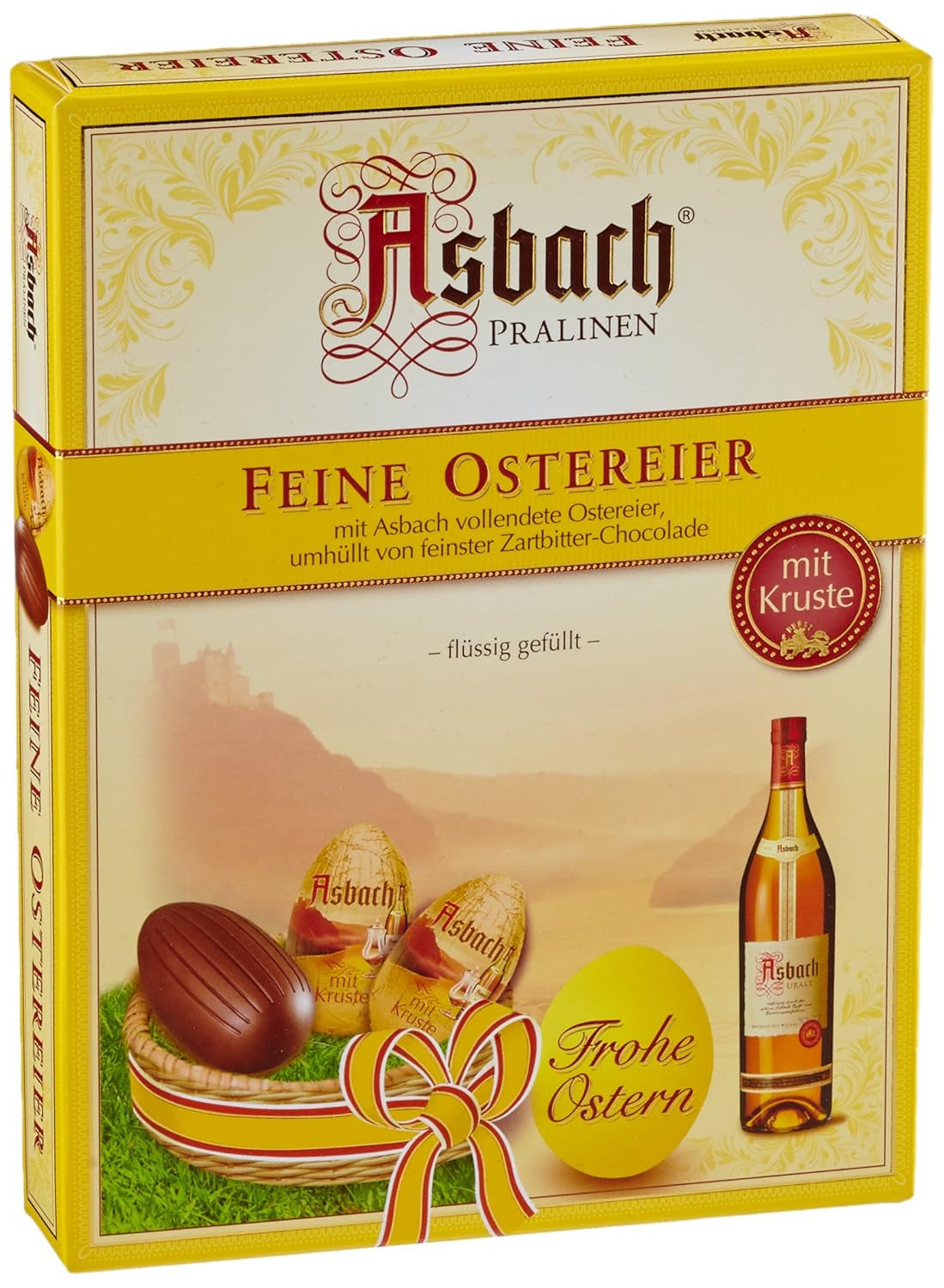 Asbach Czekoladowe Jajka ze Skórką 150g Opakowanie 2szt (2 x 150g)