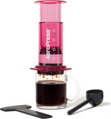 Oryginalny ekspres do kawy i espresso AeroPress, Przenośny ekspres do kawy na poziomie baristy z komorą, tłokiem i filtrami, Szybki ekspres do kawy i espresso