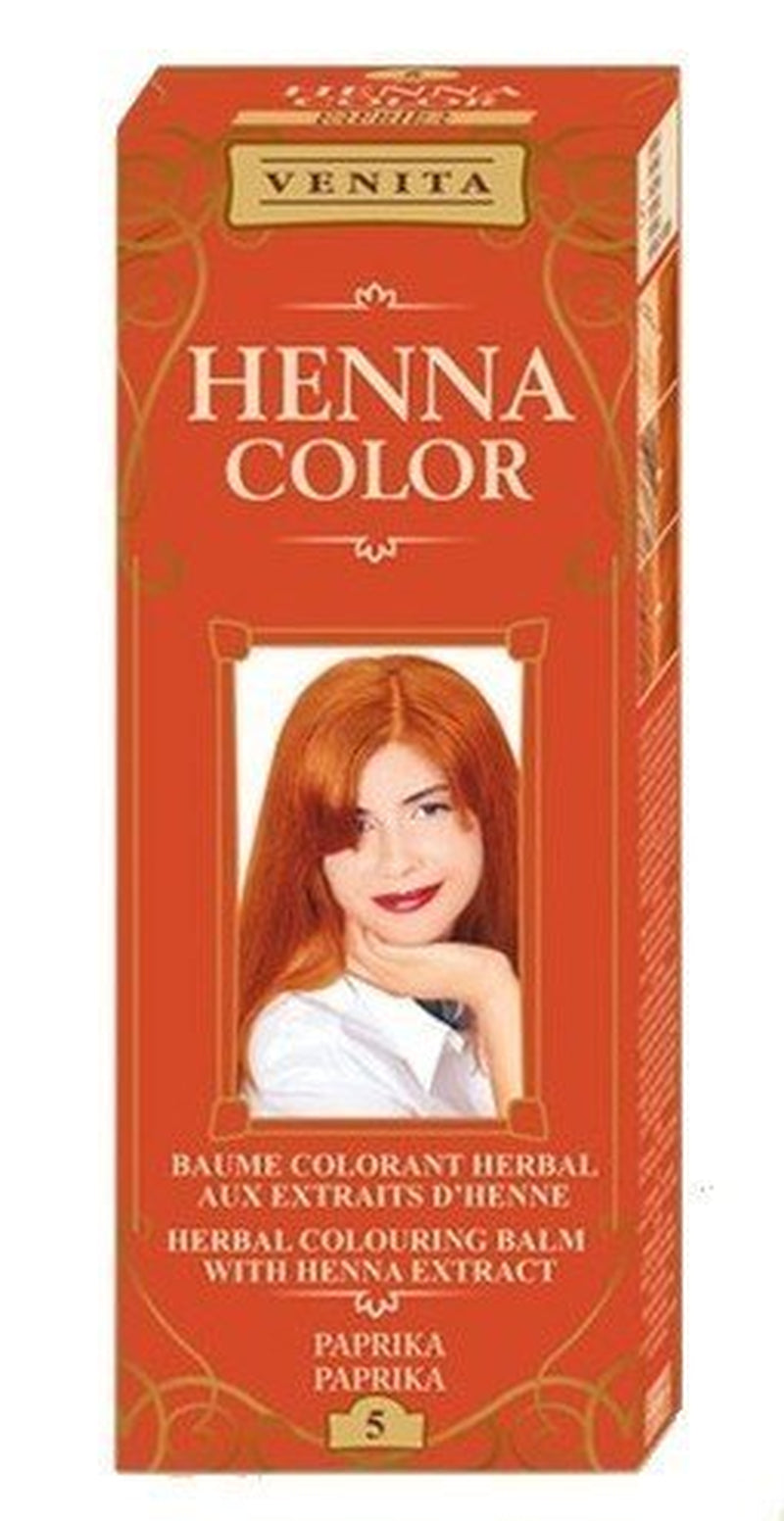 Henna Color 111 Naturalny blond Odżywka do włosów Koloryzacja włosów Naturalny efekt koloryzacji włosów Henna Eco Farba do włosów Naty Shop Paprika 1 sztuka (1 opakowanie)