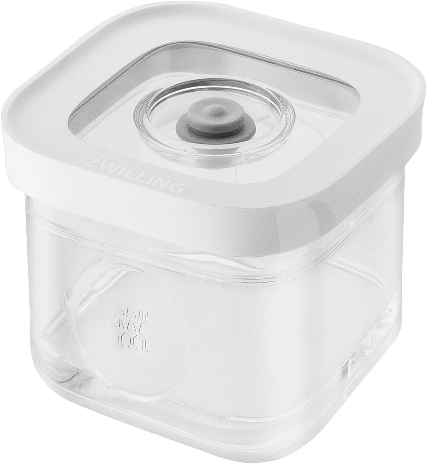 Pudełko ZWILLING FRESH & SAVE CUBE, rozmiar 2M, modułowe pudełko do przechowywania z możliwością sztaplowania, hermetyczne i opróżniane miejsce do przechowywania, można myć w zmywarce, przezroczyste pudełka do przechowywania żywności Naty Shop S