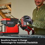 Bezprzewodowy ekspres do kawy Einhell TE-CF 18 Li-Solo Power X-Change (18 V, zbiornik na wodę 240 ml, na kawę filtrowaną i kapsułki z kawą, uchwyt do przenoszenia, w komplecie filiżanka z pokrywką, bez akumulatora)