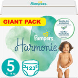 Pieluchy PAMPERS Harmony rozmiar 5, 123 sztuki (11-16 kg)