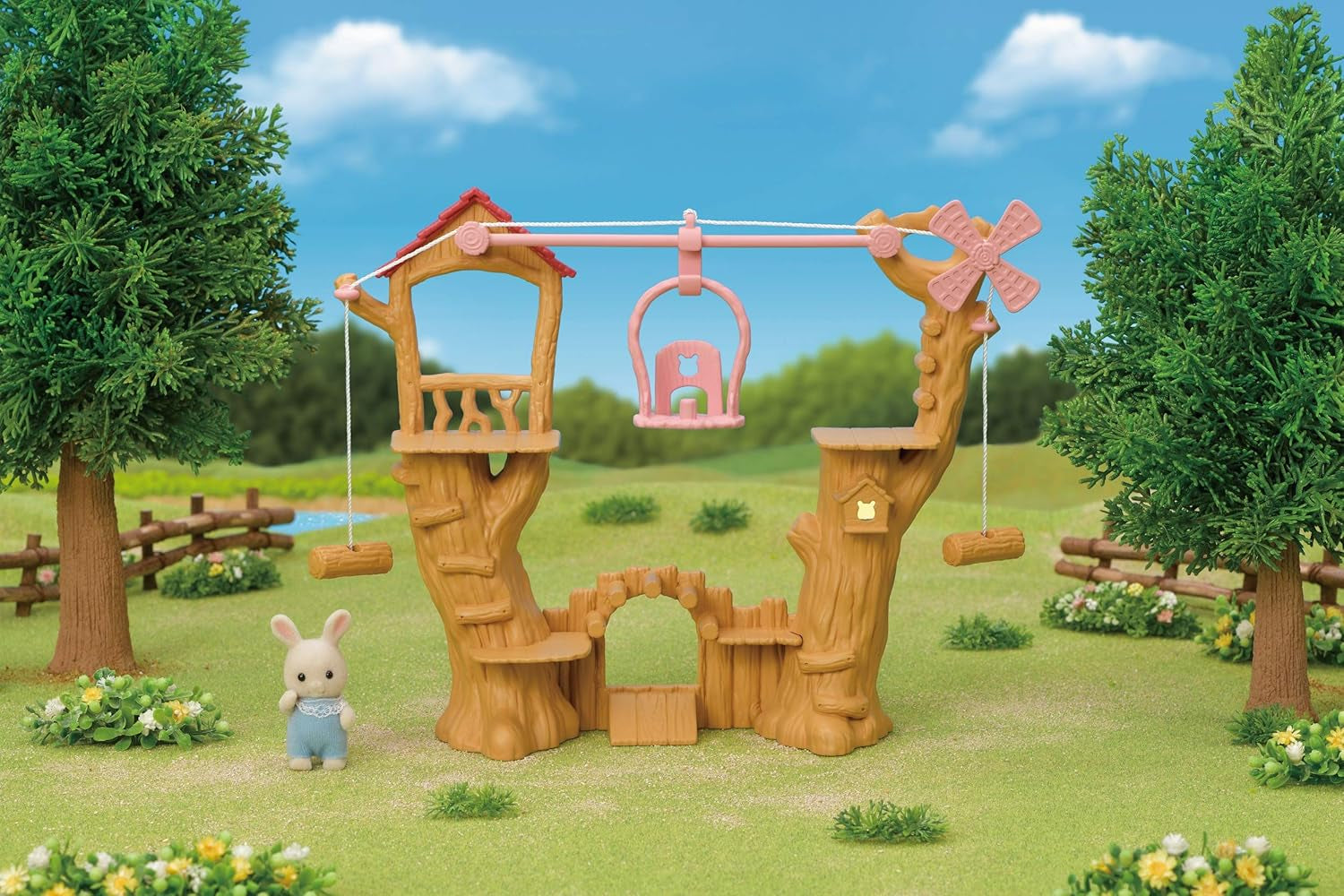 Sylvanian Families 5452 Kolejka linowa dla lalek — domek dla lalek Dolls Naty Shop