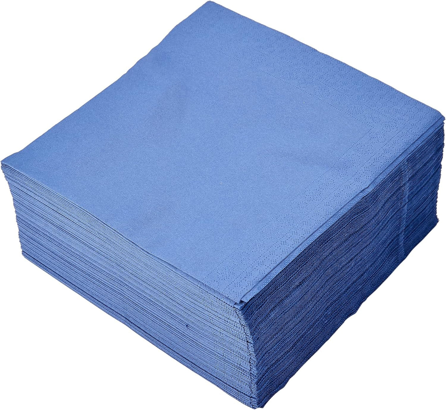 SER4230239 Serwetka 40 X 40, 2 warstwy, 1/4 złożenia, 100 serwetek, 2 warstwy, gładka krawędź, niebieska