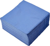 SER4230239 Serwetka 40 X 40, 2 warstwy, 1/4 złożenia, 100 serwetek, 2 warstwy, gładka krawędź, niebieska