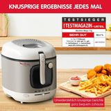 Frytownica AM4800 Mega 2Kg, frytownica olejowa, filtr zapachów, 1800 W AGD Naty Shop