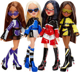 Bratz Scorchin' Cloe — zawiera 1 modną lalkę ze strojem i akcesoriami, lalki inspirowane sportami motorowymi, uroczą zabawkę dla dziewczynek