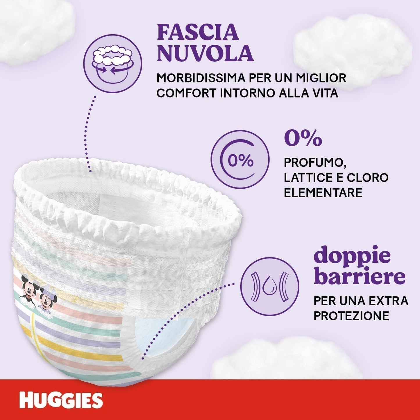 Huggies Ultra Comfort, pieluchy majtkowe, rozmiar 5 (12-17 kg), opakowanie 68 pieluch majtkowych