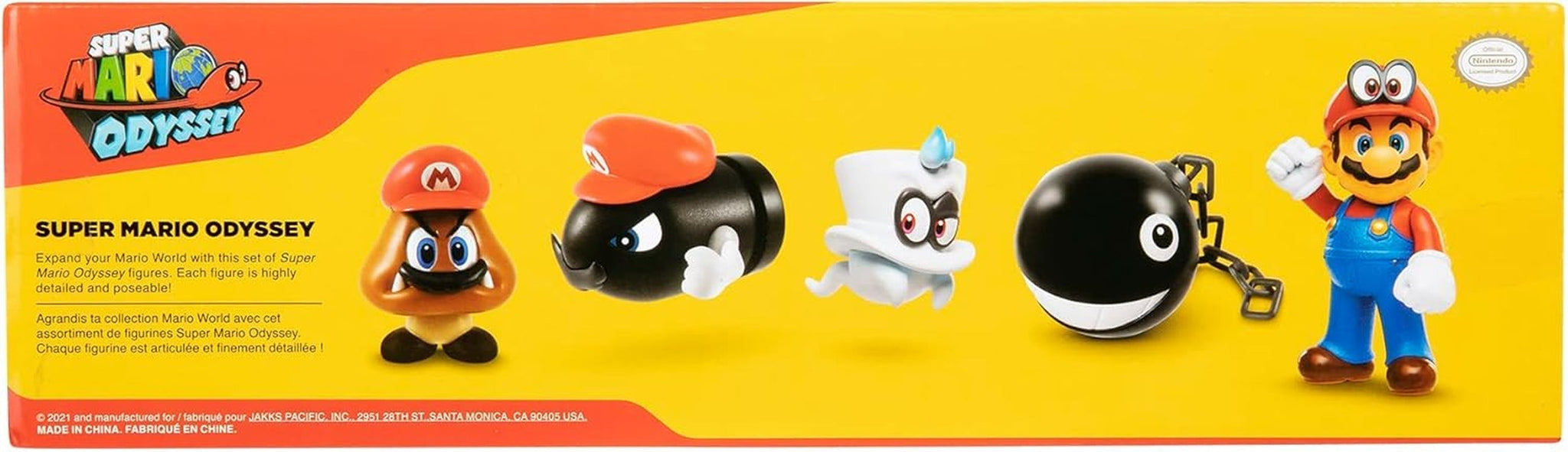 Zestaw figurek Ksruee Super Mario Mario Odyssey 5,6 cm Naty Shop
