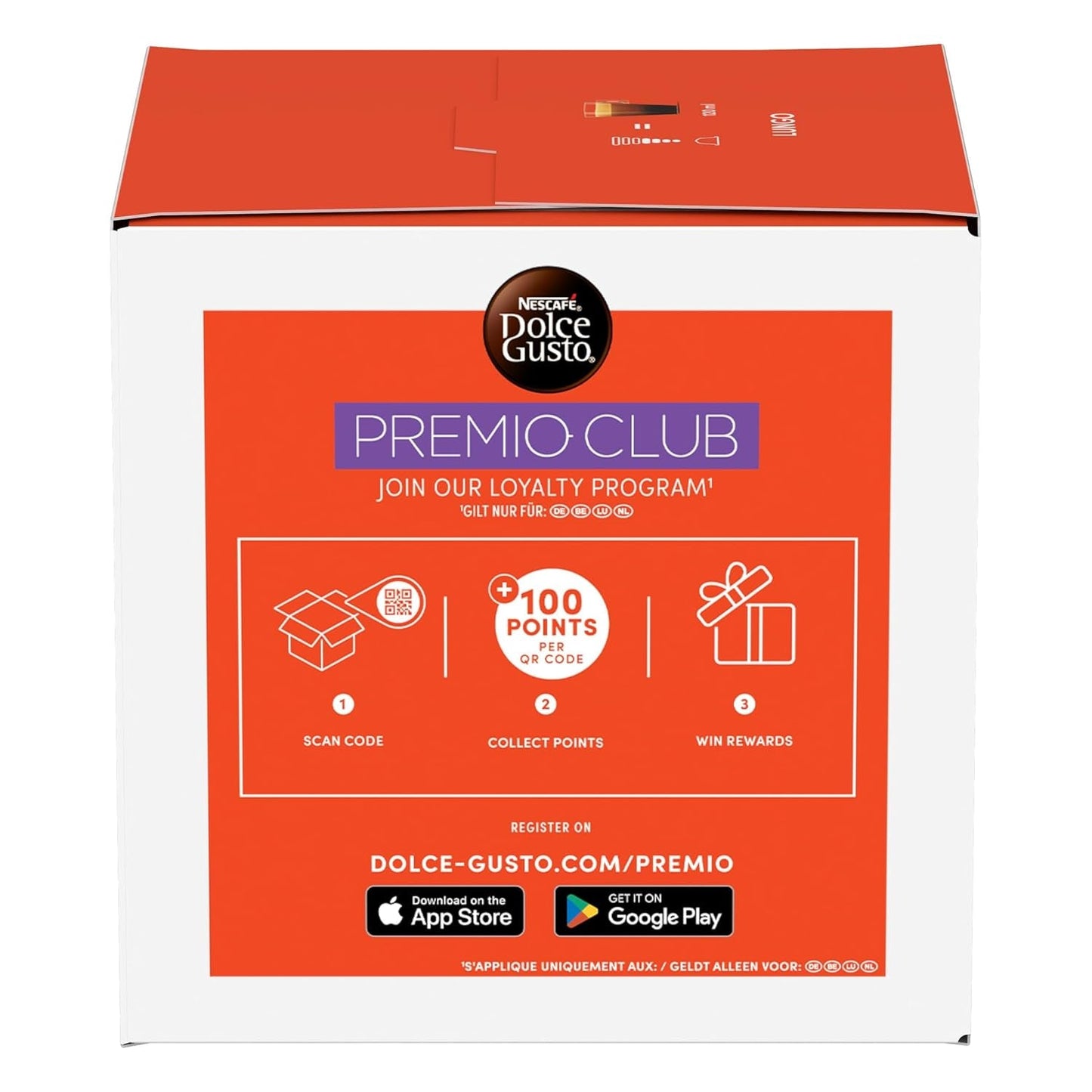 NESCAFÉ DOLCE GUSTO Lungo Kaffeekapseln 3-pak (3 x 16 Kapseln)
