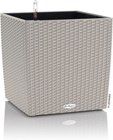 LECHUZA CUBE Domek 30 granitowy 15372