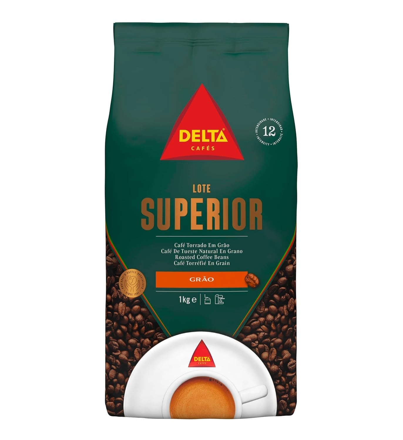 Partia opakowań Kawa ziarnista Delta Superior 1 kg