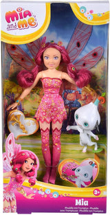 Simba 109483042 Lalka Mia i ja, Phuddle z Trumptusem, Elf z ruchomymi skrzydłami i nogami, 6 spinek do włosów, 2 bransoletki, wiek powyżej 3 lat, wielokolorowy, 23 cm