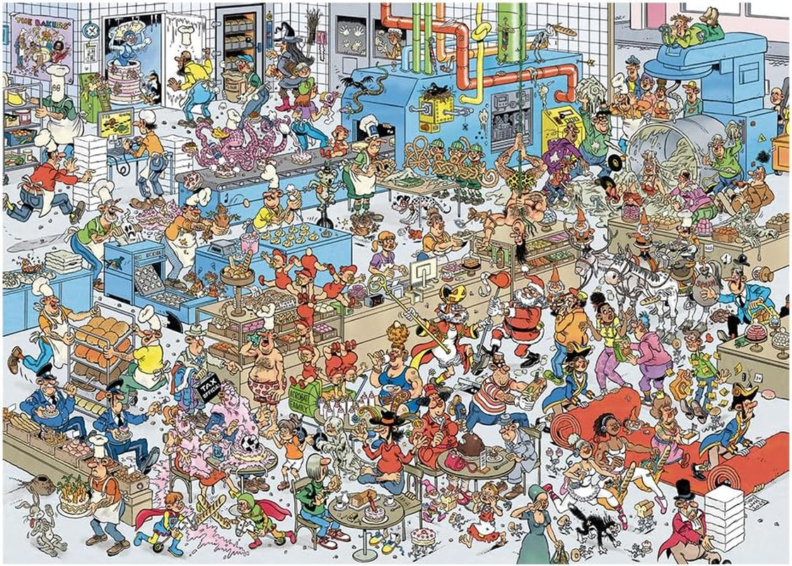 Jan Van Haasteren, Piekarnia, układanka 2000 elementów dla dorosłych Puzzle Naty Shop