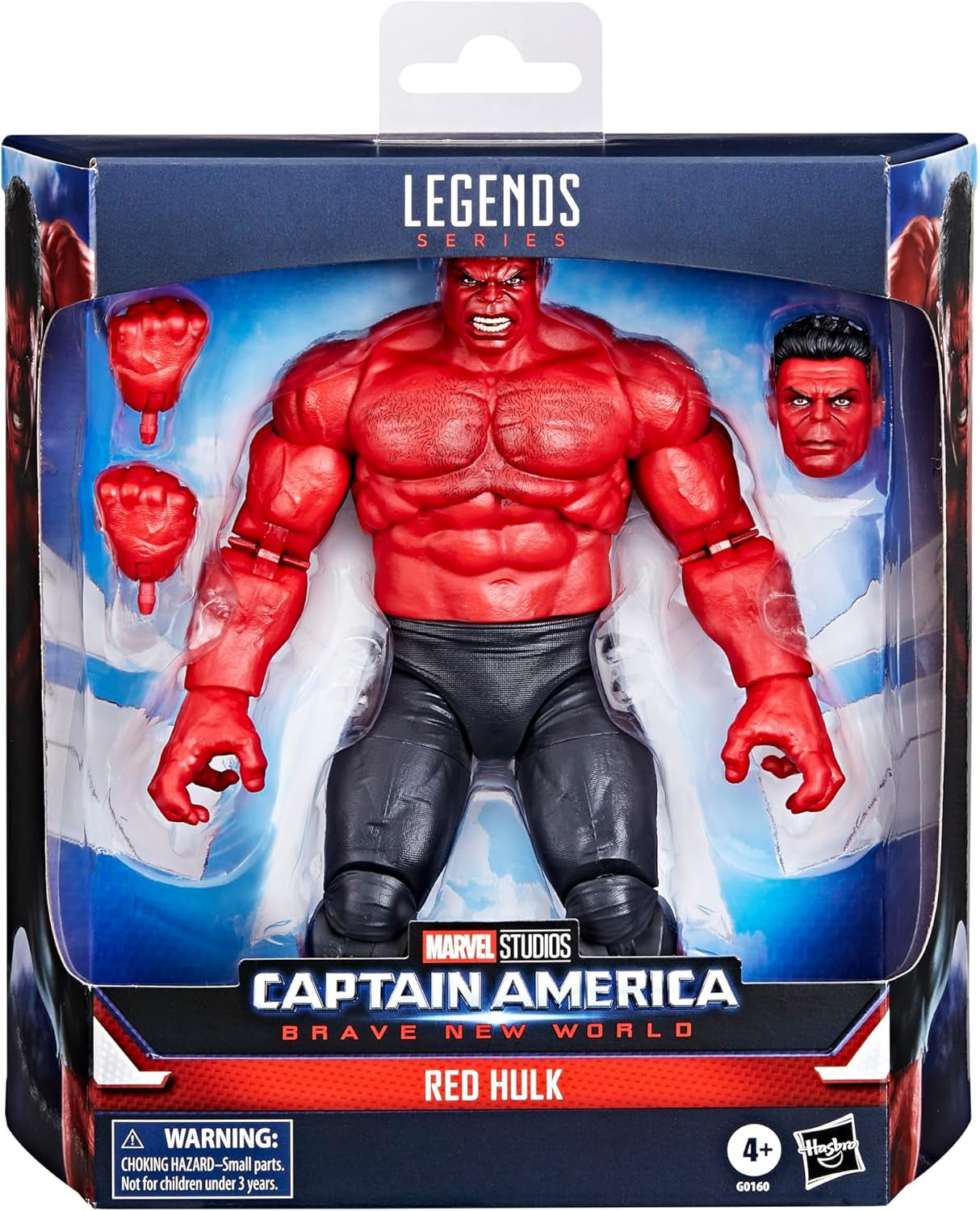 Figurka Red Hulk z serii Marvel Legends (skala: 15 cm) Dla Kapitana Ameryki: Nowy wspaniały świat Figurki Naty Shop
