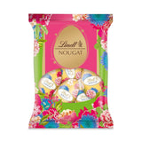 Jajka Lindt Nougat Edition Kwiat 90g | Nugat z orzechów laskowych w delikatnej mlecznej czekoladzie | Wiosenny projekt pisanek | Czekolada Wielkanocna | Czekoladowe Jajka | Prezent czekoladowy | Pomysł na prezent