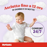 Pieluszki Huggies Ultra Comfort, rozmiar 5 (12-17 kg), 56 szt
