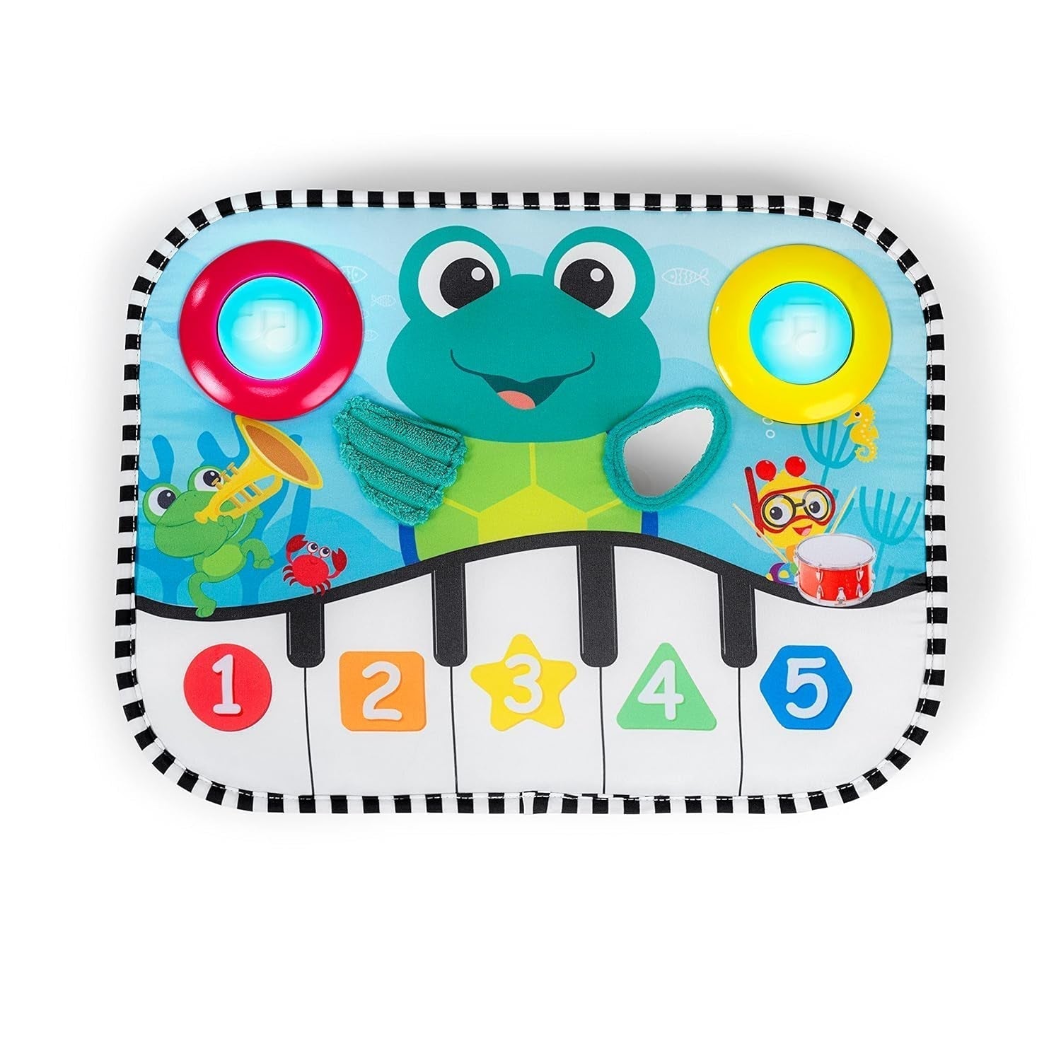 Baby Einstein Earl the Elephant Sound Machine Bluetooth, system muzyczny + lampka nocna, zabawki dla niemowląt i małych dzieci Bebe Naty Shop łóżeczko dziecięce Neptune