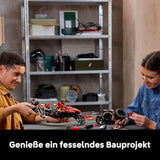 LEGO Technic Ferrari SF-24 F1 Race Car - Model samochodu dla dorosłych - Zestaw kolekcjonerski Formuły 1 - silnik V6, skrzynia biegów, układ kierowniczy i DRS w skali 1:8 - Prezent dla fanów sportów motorowych i samochodów wyścigowych 42207 Zestawy do budowania Beuche den LEGO-Store