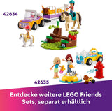 LEGO Friends Ciężarówka z lodami w Heartlake Zestaw do zabawy w udawanie 2 figurki i króliczek Zestaw do budowania 4-letnie dziewczynki Postać z minifigurką Zabawka do budowania 42644 Zestawy do budowania Besuche den LEGO-Store