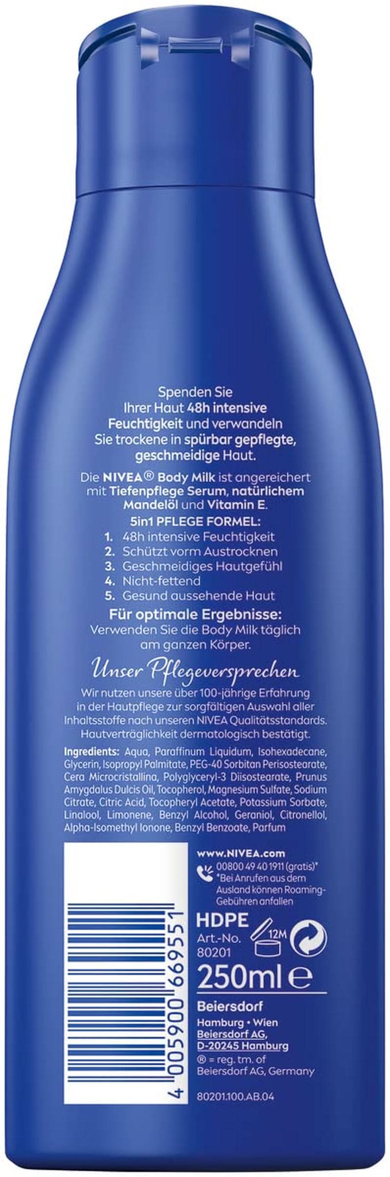 NIVEA Bogate mleczko do ciała, 250 ml Sklep z kosmetykami i urodą Naty