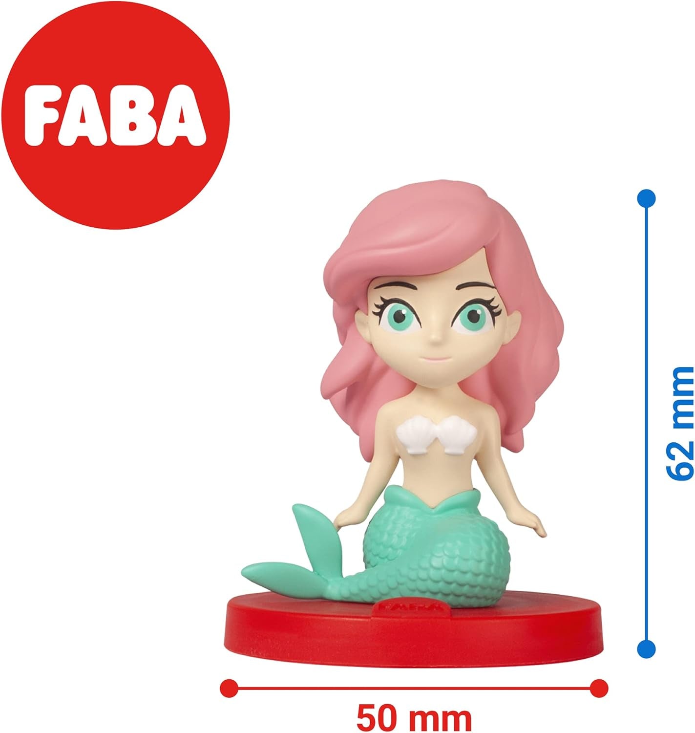 Figurka dźwiękowa Mała Syrenka - opowieści dźwiękowe - zabawka, treści edukacyjne, wersja włoska, dzieci od 4 lat Baby Toys Naty Shop