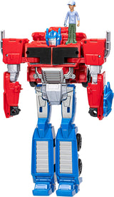 Transformatory Earthspark Spin Changer Figurka Optimusa Prime (20 cm) z figurką Robby'ego Malto (5 cm), z 6 figurek Naty Shop Pojedynczy Optimus Prime