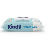 Chusteczki nawilżane Kindii Water Care - Chusteczki Aqua Baby - 100% Wiskoza, 99,9% Woda, Ekstrakt z Grejpfruta, Rozmiar szalika 150x200, 100% Biodegradowalne, Bez Plastiku, Chusteczki Oczyszczające do Skóry Wrażliwej