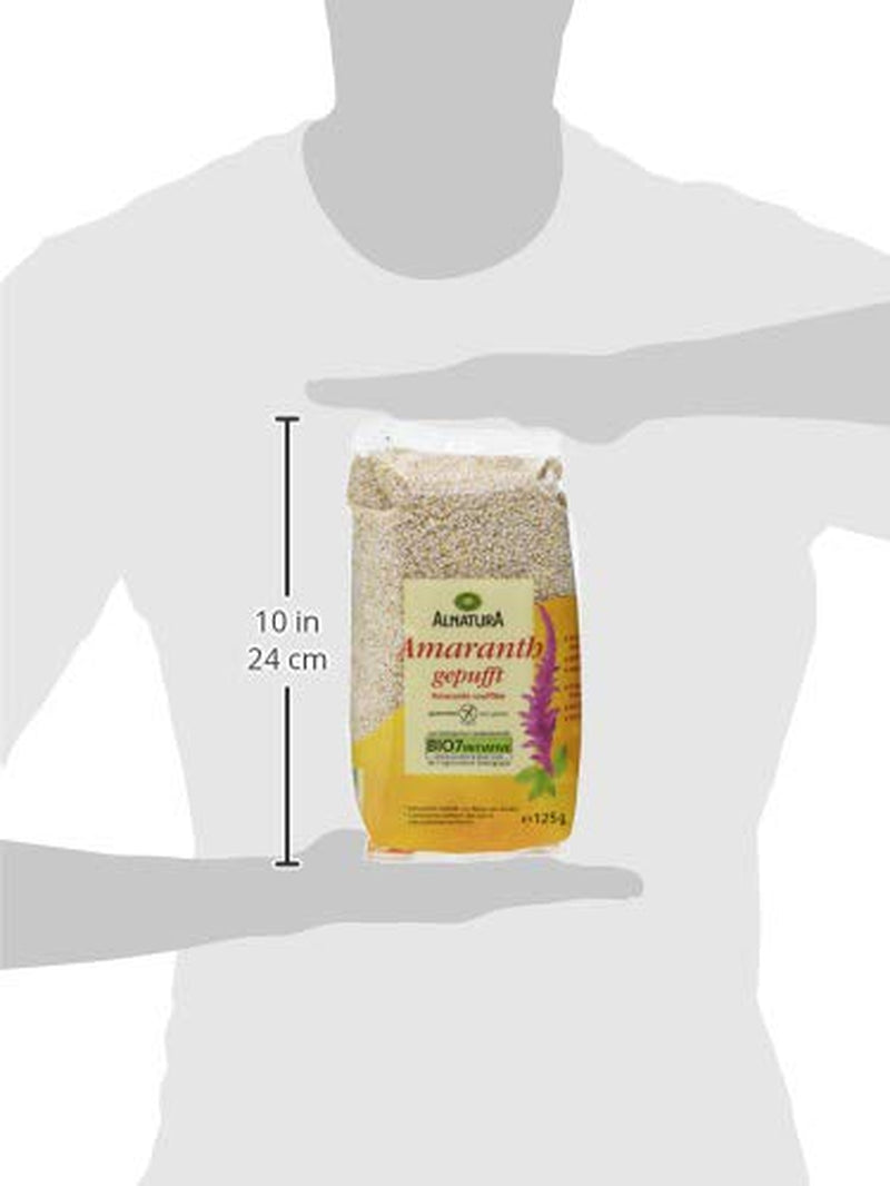 Ekologiczny amarantus ekspandowany, 125g